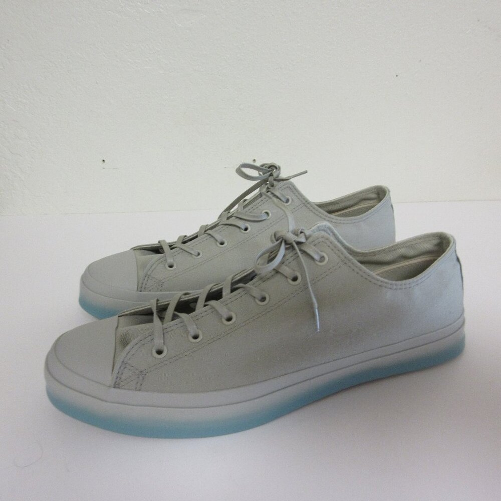 MOONSTAR Japanese Made Men's Canvas Low Top 11 NIB Gray Sneakers